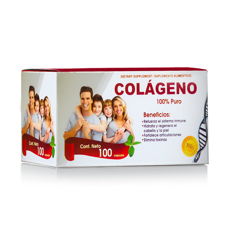 Colageno 100 % Puro 100 C.