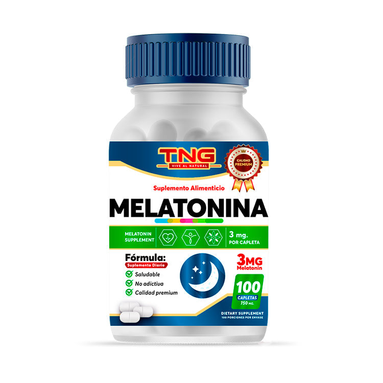 Capletas Melatonina 3 Mg 100 C.