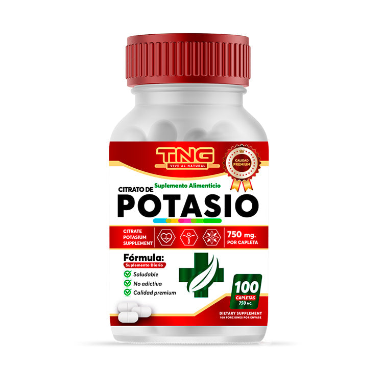 Capletas Citrato de Potasio 750 Mg 100 C.