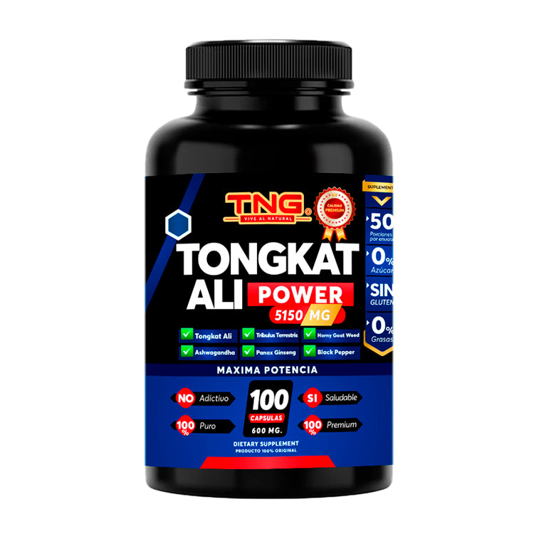 Capsulas Tongkat Ali Power 500 Mg 100 C.