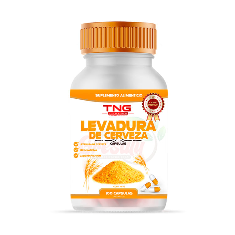 Capsulas Levadura de Cerveza 500 Mg 100 C.