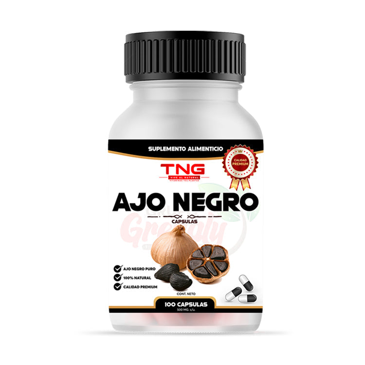 Capsulas Ajo Negro 500 Mg 100 C.