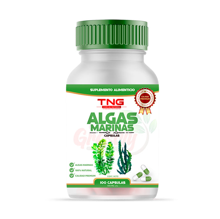 Capsulas Algas Marinas 500 Mg 100 C.