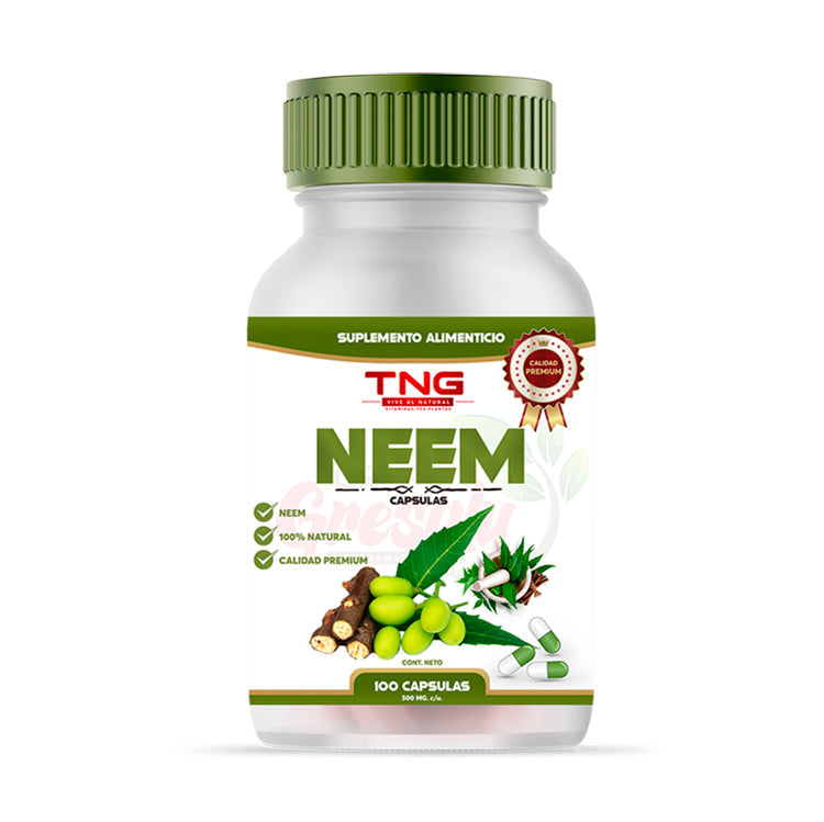 Capsulas Neem 500 Mg 100 C.