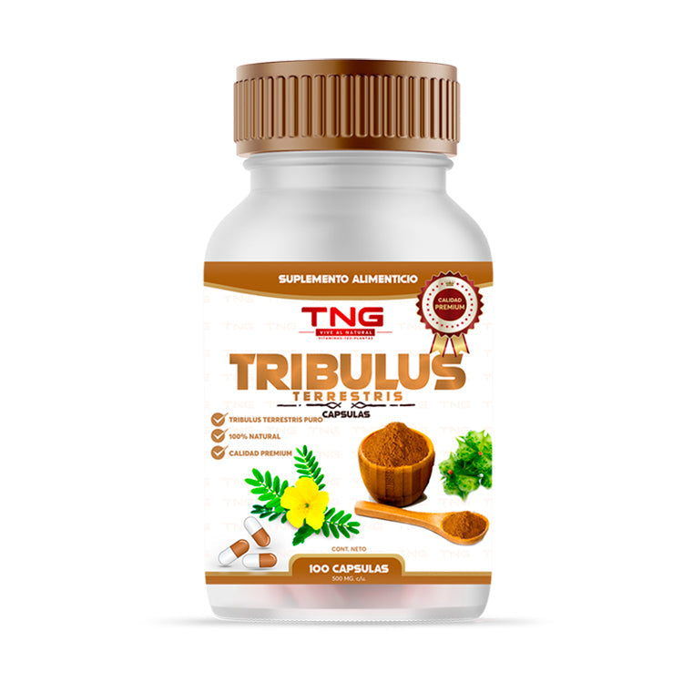 Capsulas Tribulus Terrestris 500 Mg. 100 C.