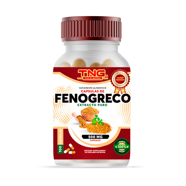 Capsulas Fenogreco 500 Mg 100 C.