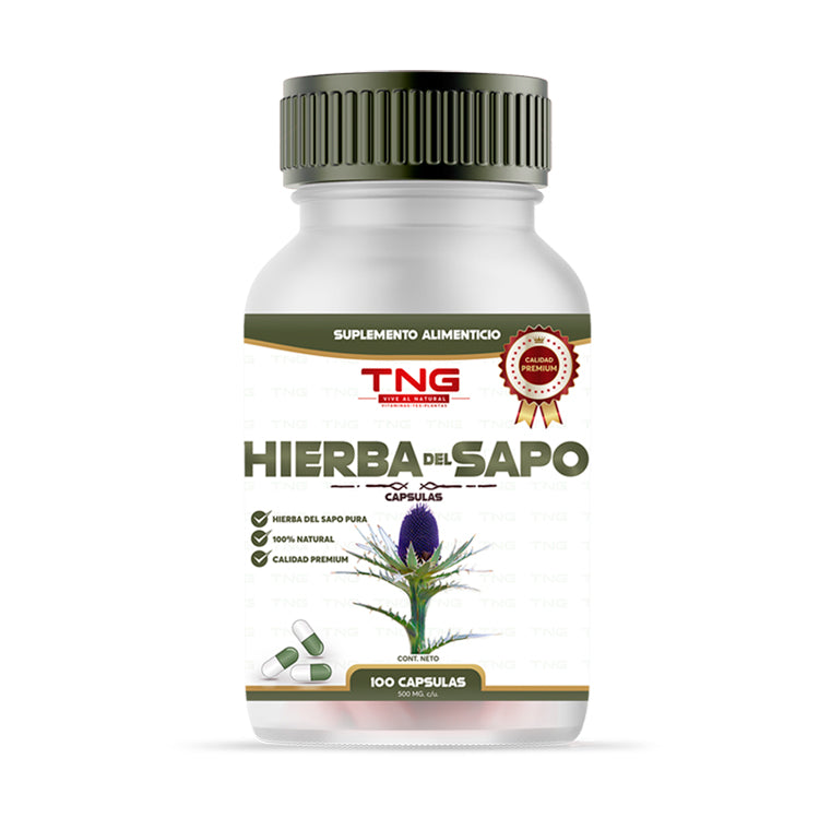 Capsulas Hierba Del Sapo 500 Mg 100 C.