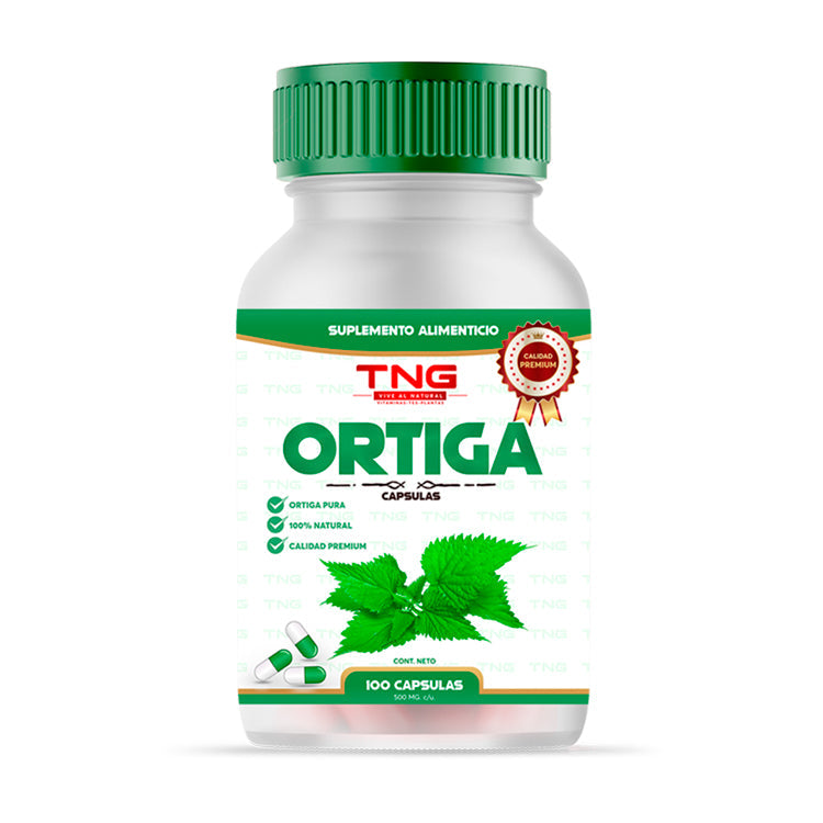 Capsulas Ortiga 500 Mg 100 C.