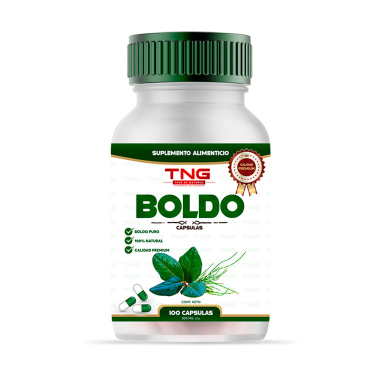 Capsulas Boldo 500 Mg 100 C.