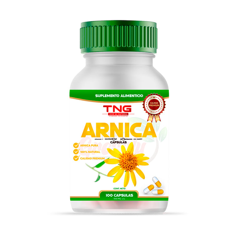 Capsulas Arnica 500 Mg 100 C.