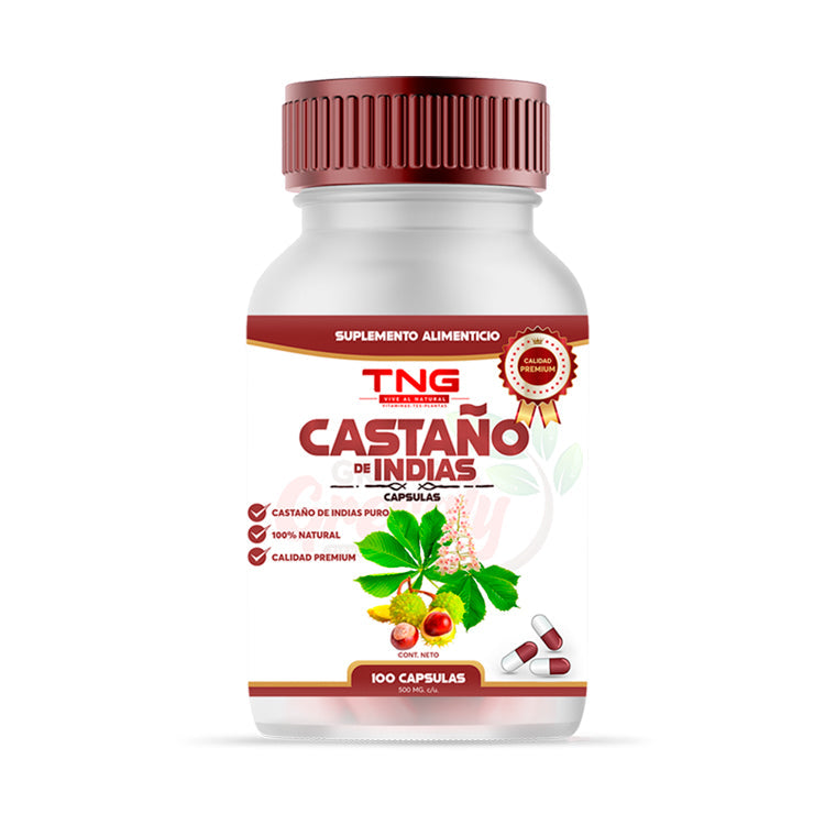 Capsulas Castaño de Indias 500 Mg 100 C.