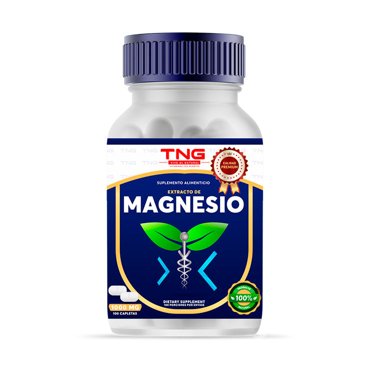 Capletas Gluconato de Magnesio  750 Mg 100 C.