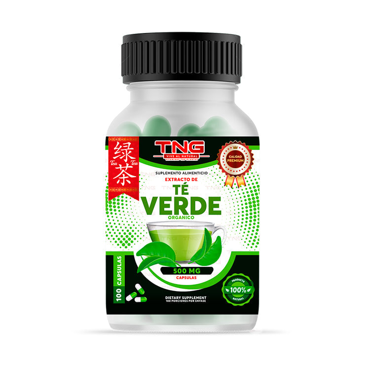 Capsulas Te Verde 500 Mg 100 C.