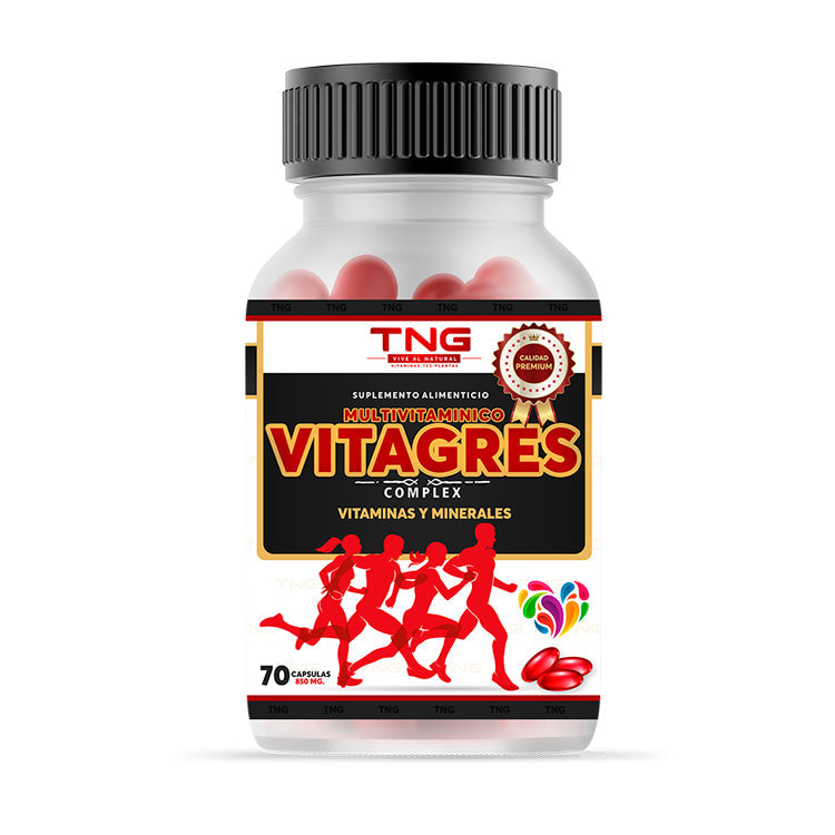 Capsulas Vitagres 850 Mg. 70 C.