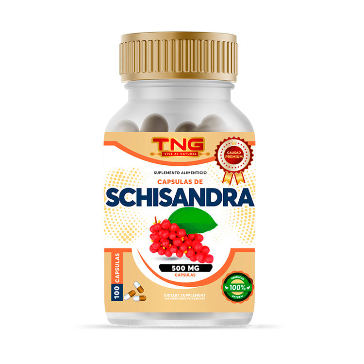 Capsulas Schisandra 500 Mg. 100 C.