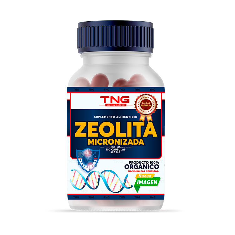 Capsulas Zeolita Micronizada 100 C.