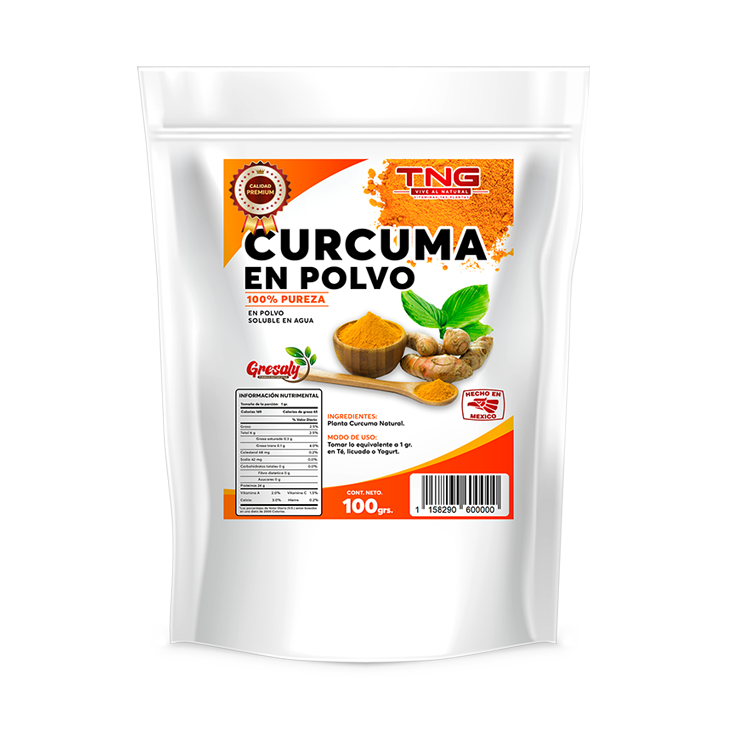 Curcuma En Polvo 100 Gr.