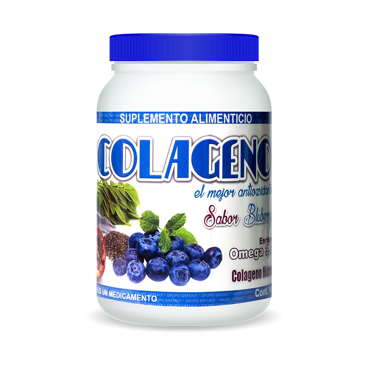 Colageno Hidrolizado Bluberry Granada 1100 Grs.