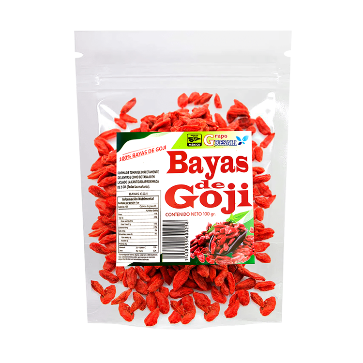 Bayas De Goji 100 G. Bolsita