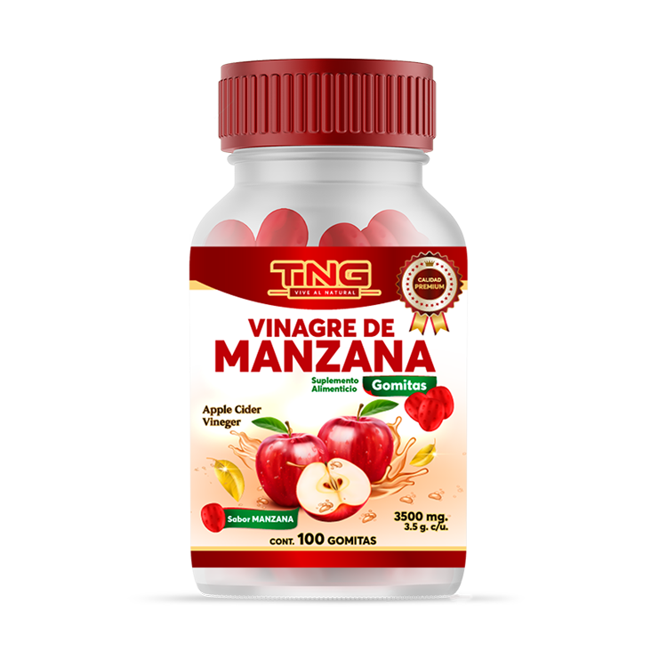 Gomitas Vinagre De Manzana 3500 Mg 60 G.