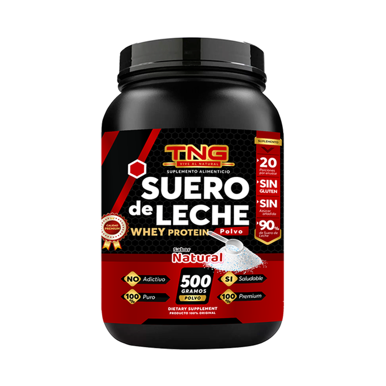 Suero De Leche Sabor Natural 500 Gr.