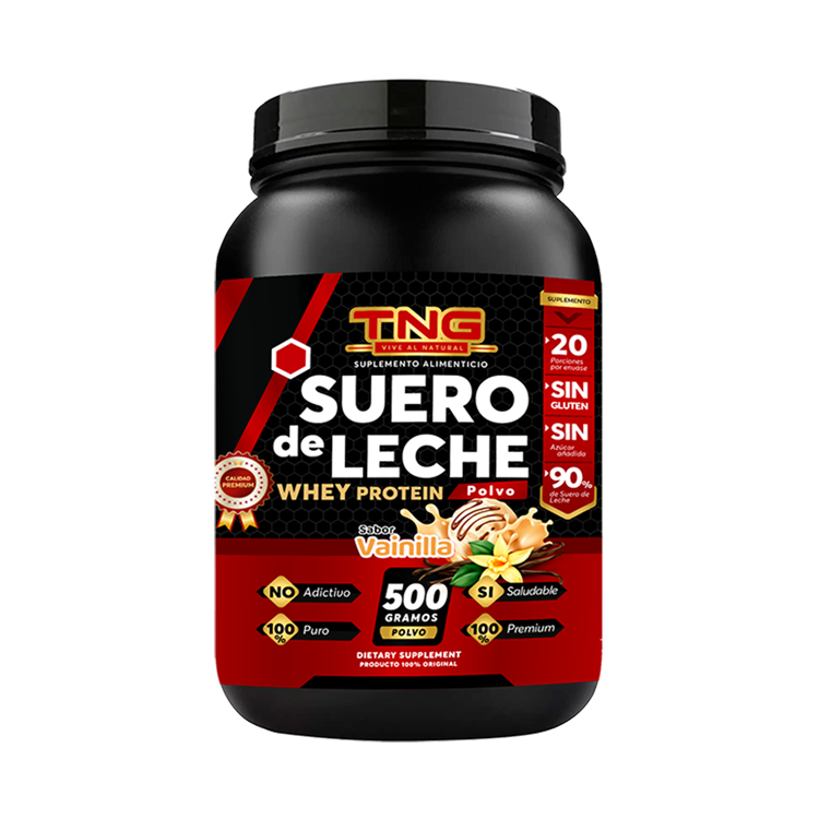 Suero De Leche Sabor Vainilla 500 Gr.