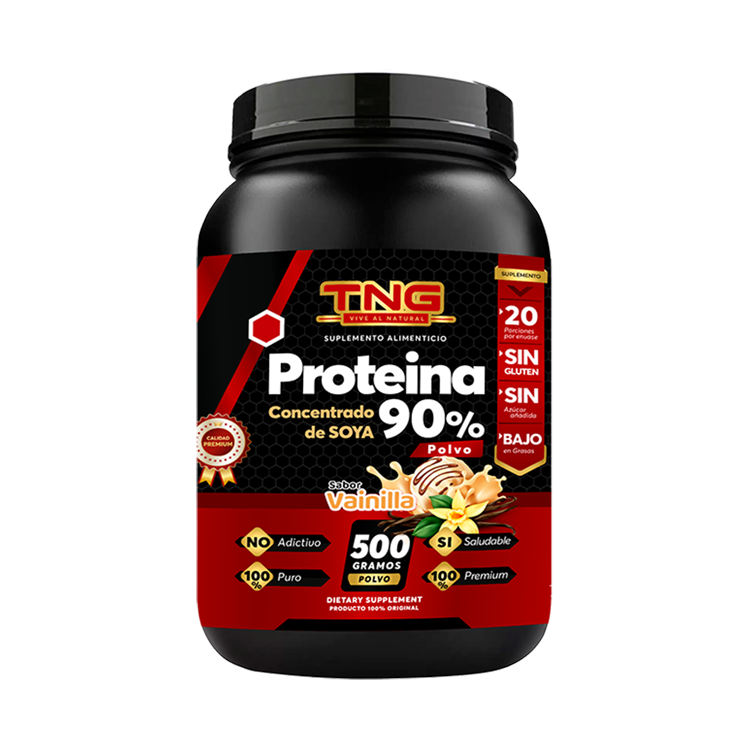 Proteina De Soya 90% Vainilla 500 Gr.