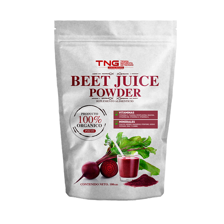 Beet Juice Power Betabel En Polvo 100 G.