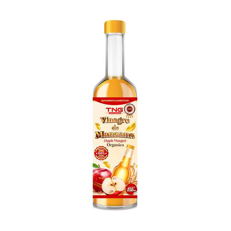 Vinagre De Manzana Organico 250 Ml.