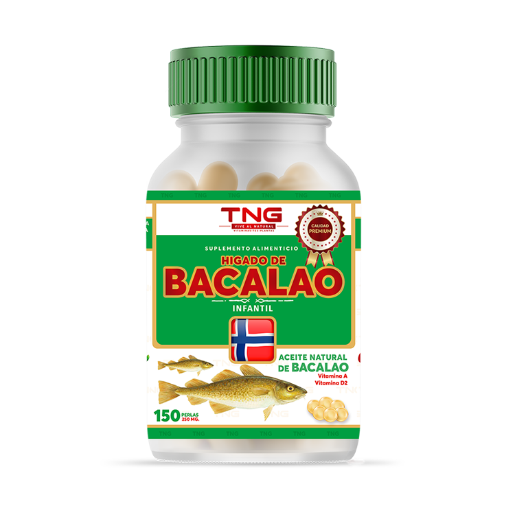 Bacalao Infantil 250 Mg. 150 P.