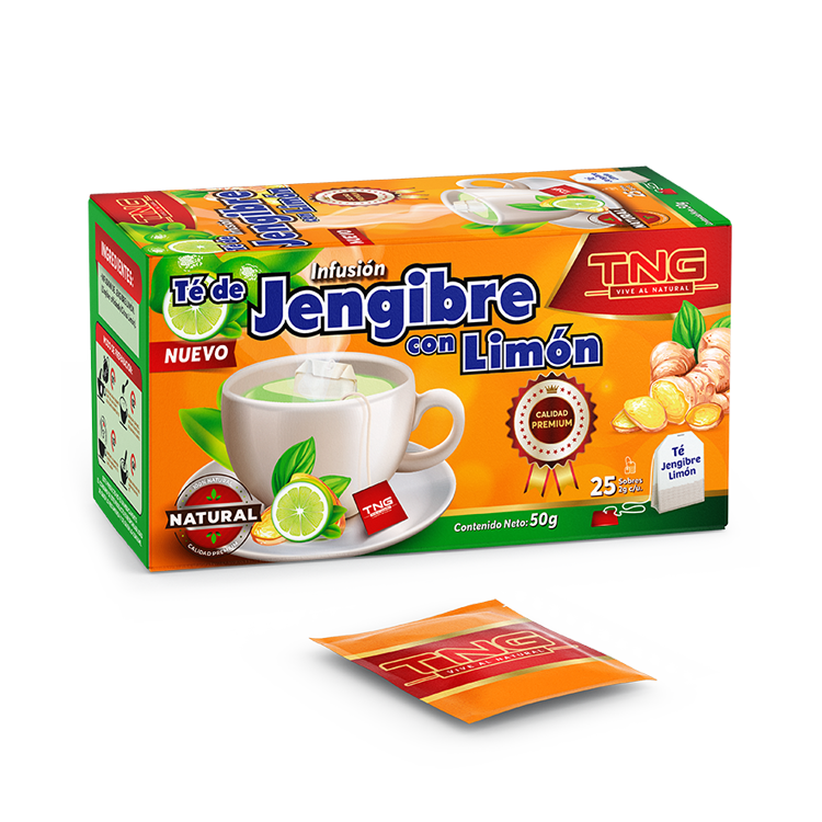 Jengibre/Limon 25 Sobres 2Grs.