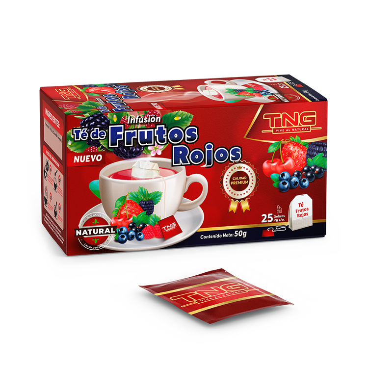 Frutos Rojos 25 Sobres 2Grs.