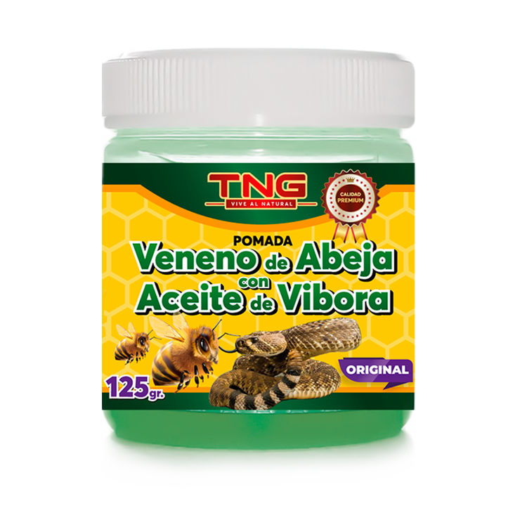 Veneno De Abeja Con Vibora 120 G.