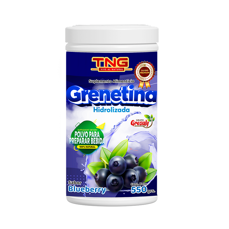 Grenetina Hidrolizada Blueberry 550 Gr.