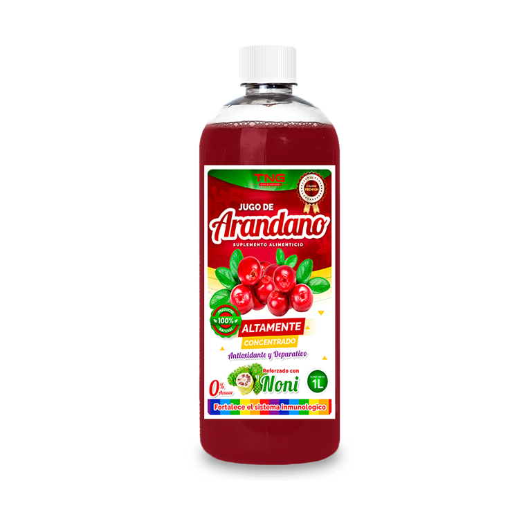 Arandano Con Noni 100% Natural 1 L.