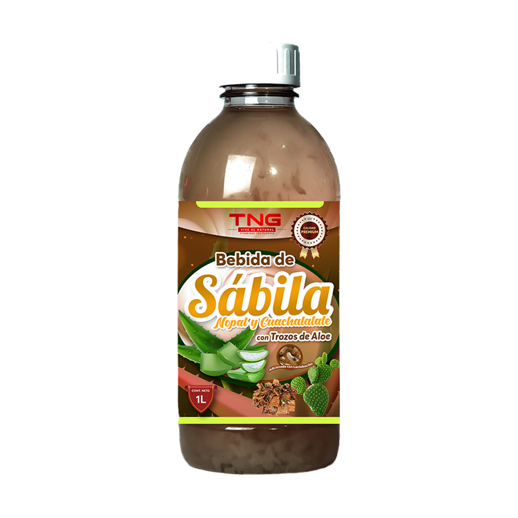 Sabila Nopal Y Cuachalalate 1 L.